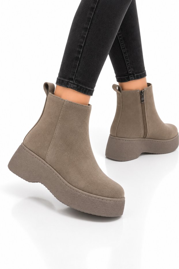 Women's Nubuck Cold-Proof Boots Vi̇zon