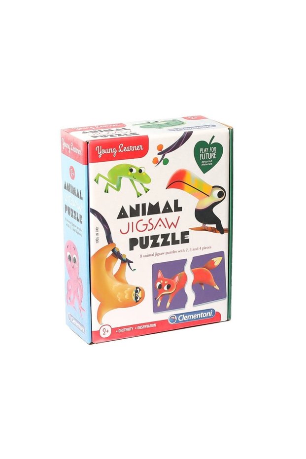 Plentiful75043Tr Young Learner - Cute Animals Puzzle +3 Years