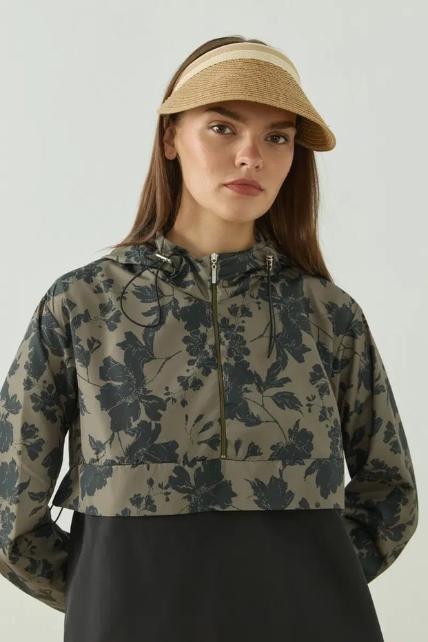 Straw Visor Hat Camel