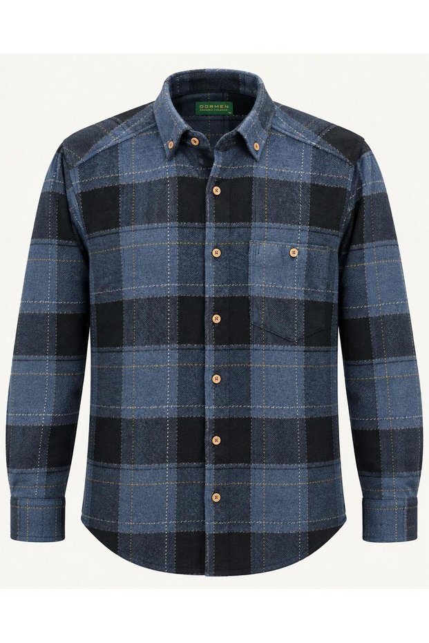 Regular Fit Men's Winter Genuine Lumberjack Shirt