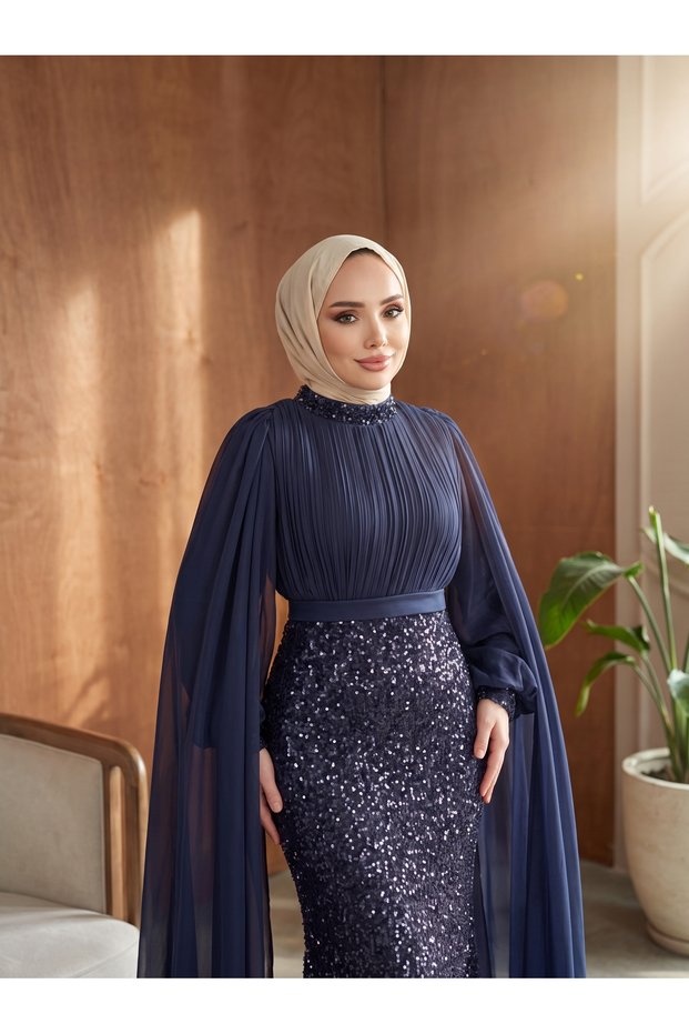 Sara Tesettür Abiye