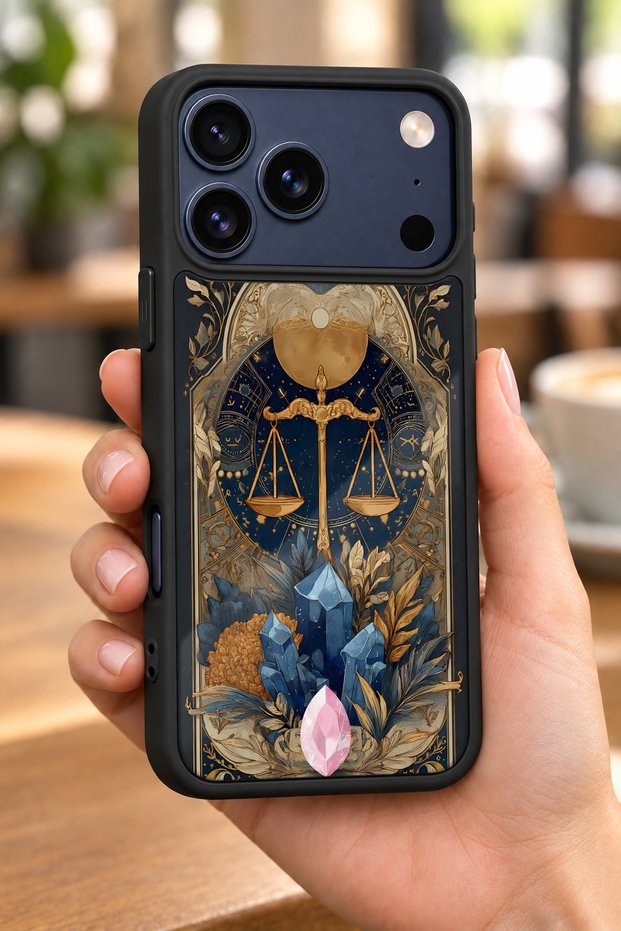 حافظة مقاومة للصدمات متوافقة مع هاتف iPhone 18 Pro مع حماية للكاميرا بنمط ليبرا