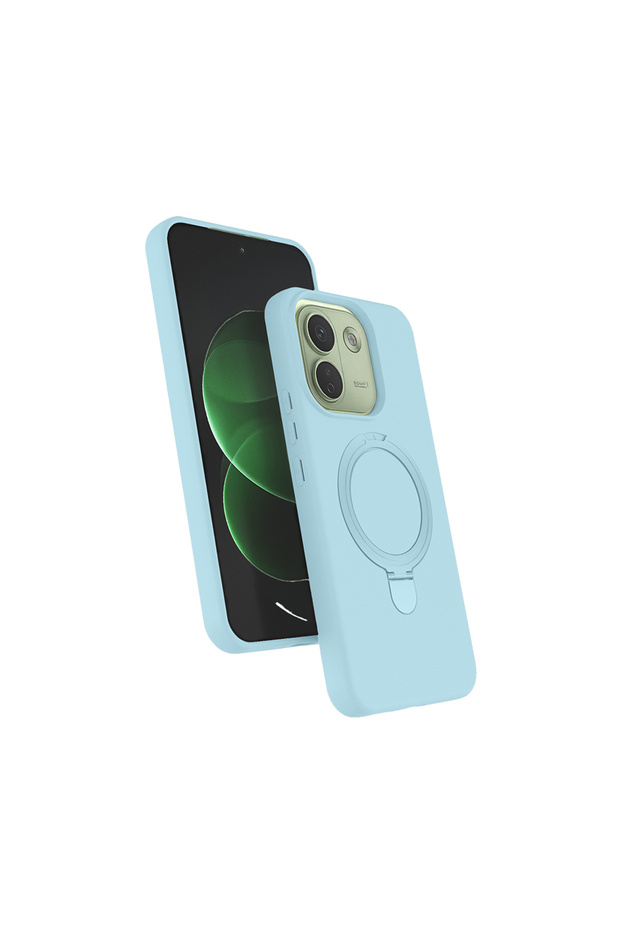Xiaomi Redmi Note 17 Pro Max Case 360 Degree Rotating Stand Magsafe Camera Lens Protected Silicone