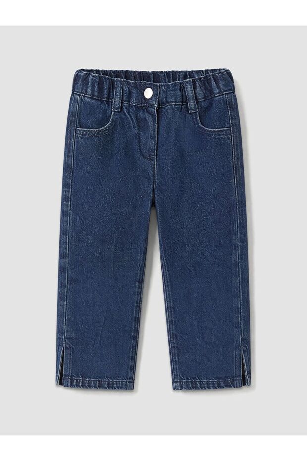 Lcw Baby Indigo Regular Fit Girls' Jean Pants