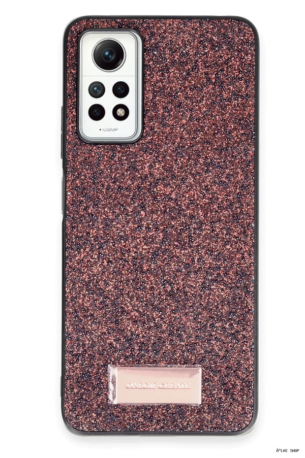 Ilkestor Redmi Note 12 Pro 4g Bright Silvery Cover - (15320) Deep Purple