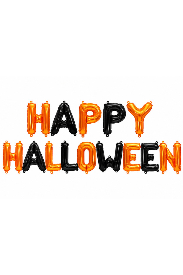Happy Halloween Foil Balloon Letter Set