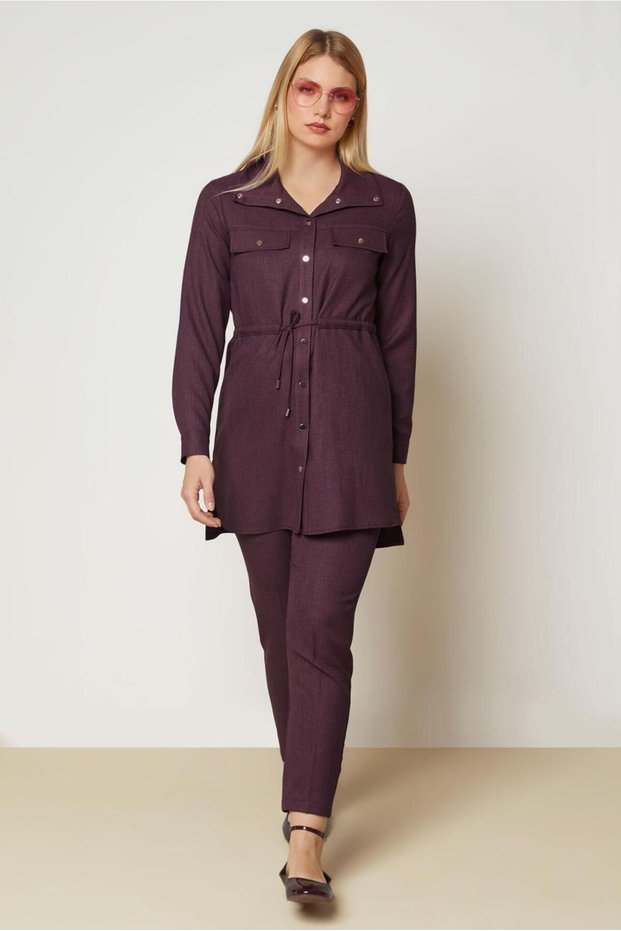 Belted Pants Suit 46233