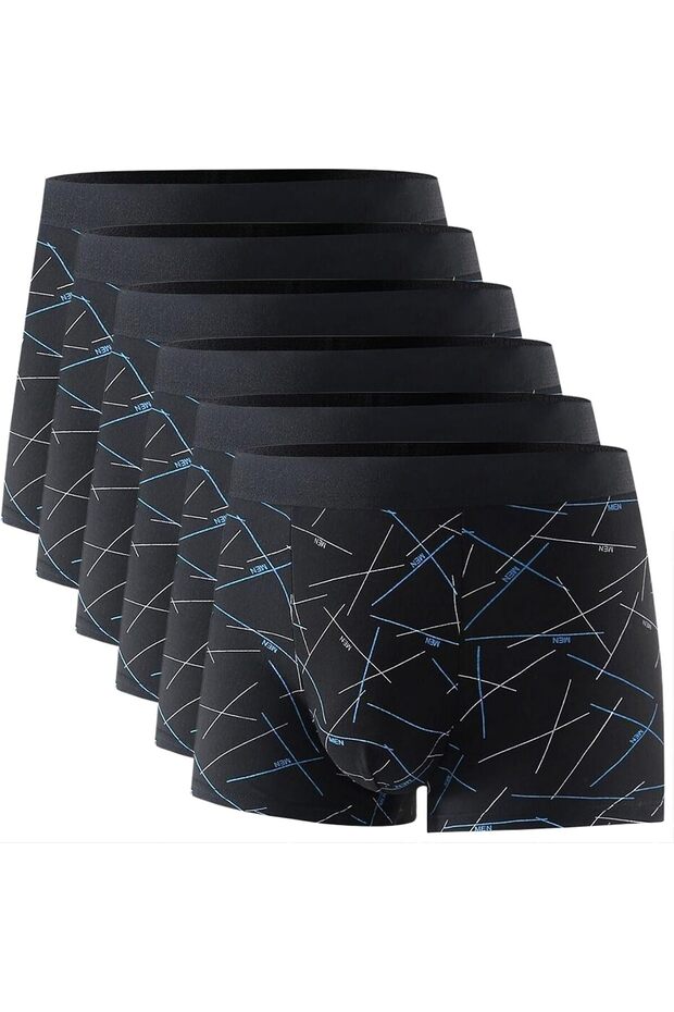 Microfiber Low Rise Trunk Underwear for Men (6 Set)