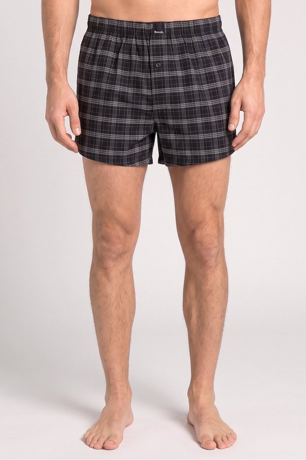 Men 3 Piece Checkered Boxer Shorts, Multicolor
