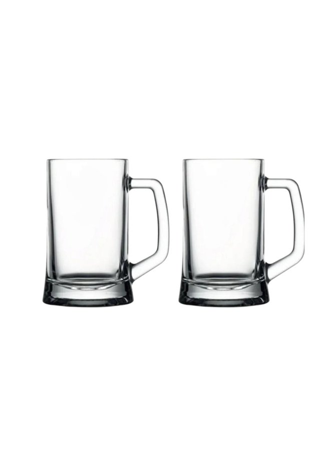 Set 2 halbe pentru bere Pasabahce Pub, 380 ml