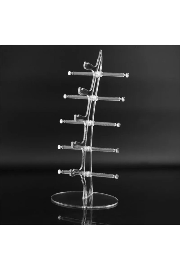 1pc transparent Eyeglasses Display Stand Fashion Sunglasses Acrylic Show Rack Transparent Eyeglasses