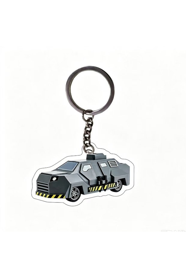 C Storm Chasers Tornado Intercept Vehicle Keychain Acrylic Pendant Storm Chaser Car Model Key Ring B