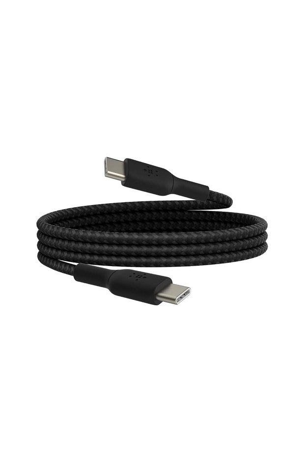 كابل شحن سريع من BoostCharge بتصميم مضفر، كابل شحن USB من النوع C للشحن السريع لأجهزة iPhone 1
