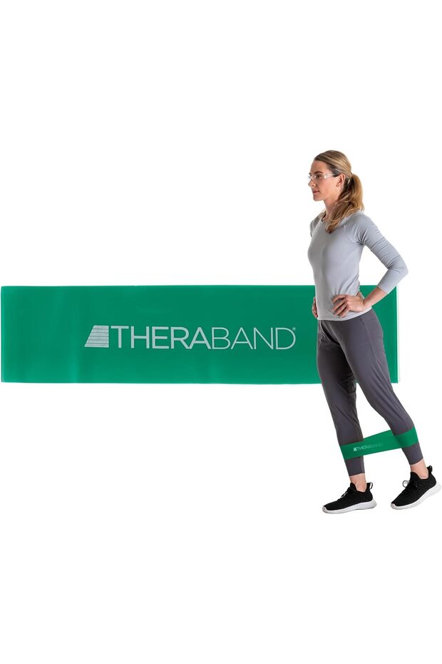 Resistance Band Loops, Professional Latex Mini Band for At-Home Exercise & Lower Body Pilates, Crossfit, Yoga, Stretching, Physical Therapy, Strength Training without Weights
