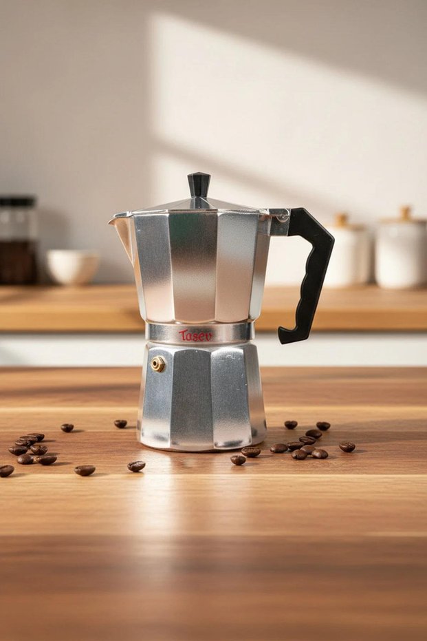 Taşev Palazzo Moka Pot 9 Cups
