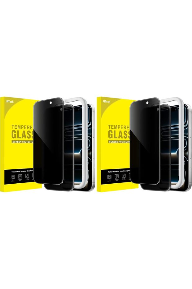 Privacy Screen Protector for iPhone 17 Pro, 4-Pack