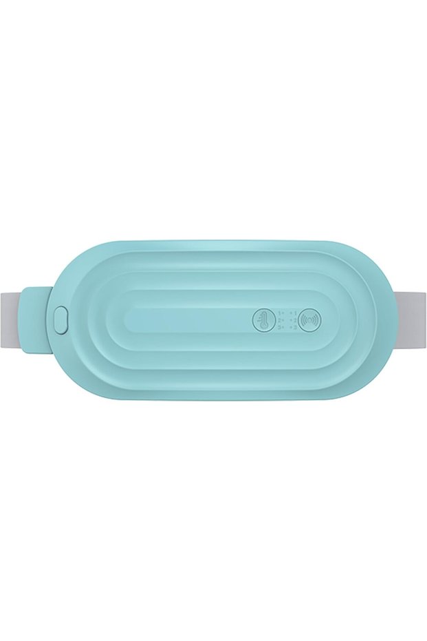 OVA Therma Belt – Portable Menstrual Heating Pad with Massage and Heat for Quick Relief from Period Pains, Endometriosis, UTI's and More. Blue, One Size