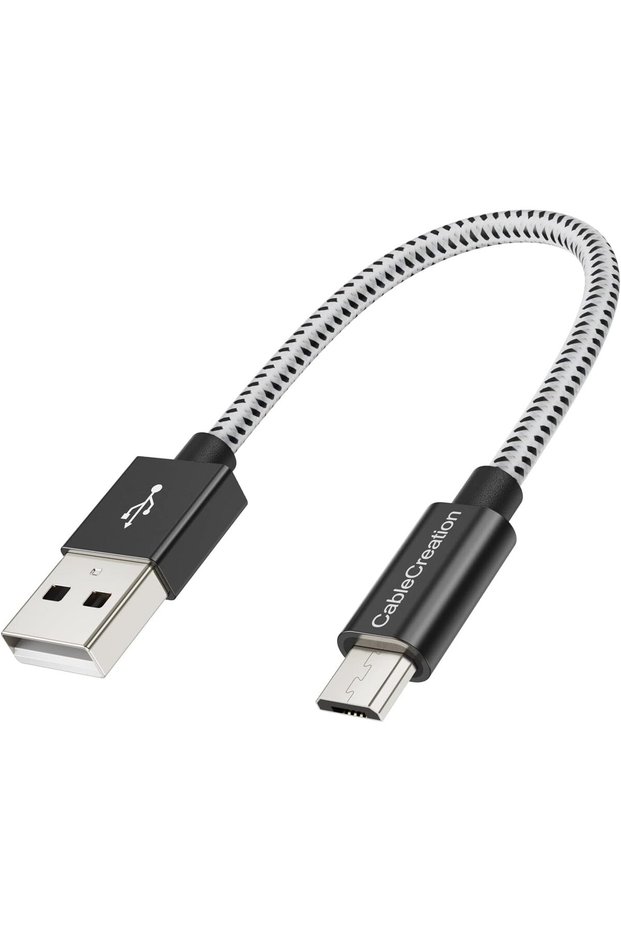 كابل شحن ومزامنة USB إلى Micro USB مضفر ومحمي