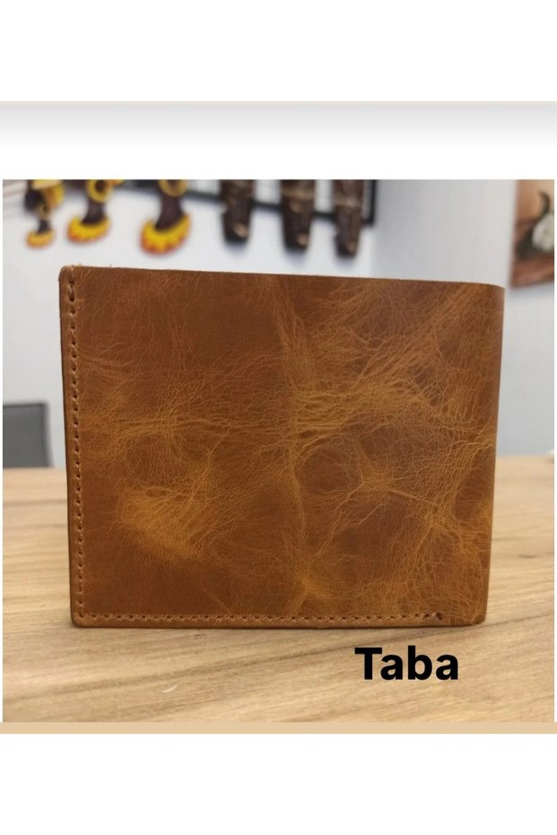 Genuine Leather Classic Men's Wallet (Black, Tan, Brown, Khaki, Navy Blue)