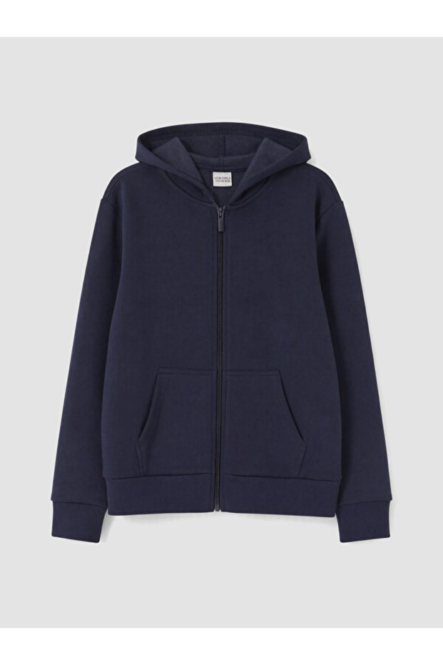 Girl's Thick Zipper Sweatshirt for Style Enthusiasts from Uzg Store