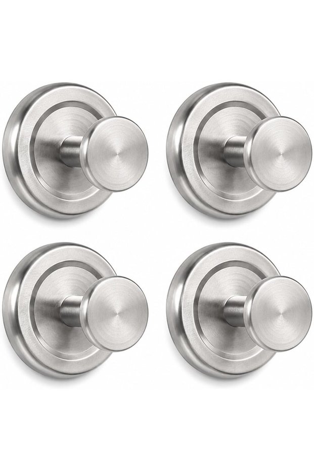 4 Pack No Drilling Towel Hooks علاقة ملابس جدارية Wall Hanger