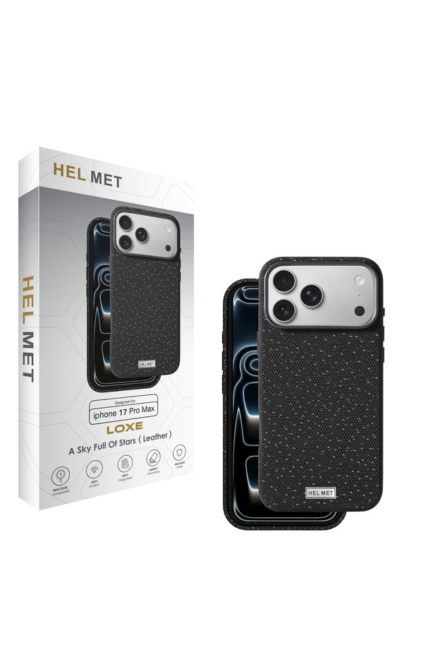 iPhone 17 Pro Helmet Case Black - iPhone 17 Pro
