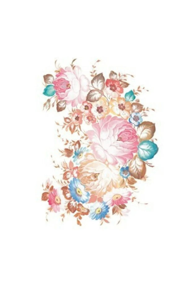 T17 Oleg Kulakov 17X25 cm Easy Transfer (Ready Transfer Paper with Floral Pattern)