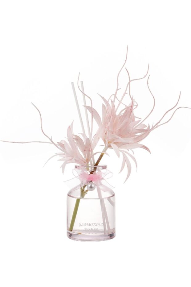 مجموعة ناشر عطر بالزهور/الجريب فروت والياسمين/ 120 مل/ ناشر زيت عطري مع أعواد للمنزل