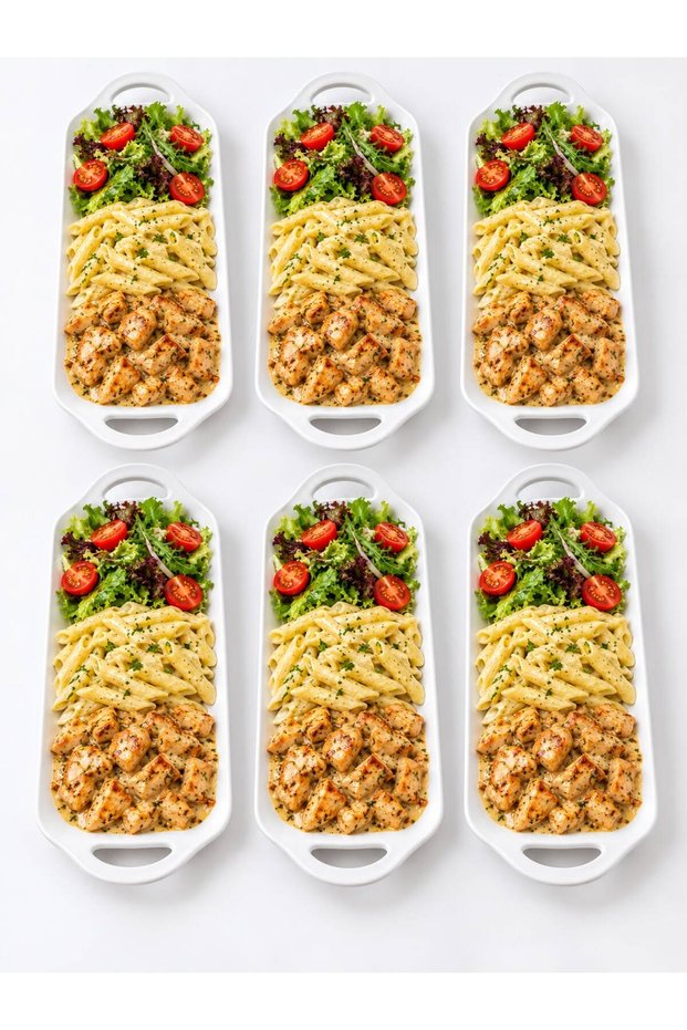6-Piece Chicken World Plate 32X14 cm
