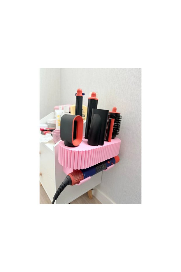 Hair Styling Wall Hanger – Airwrap Compatible Hair Styler and Head Organizer