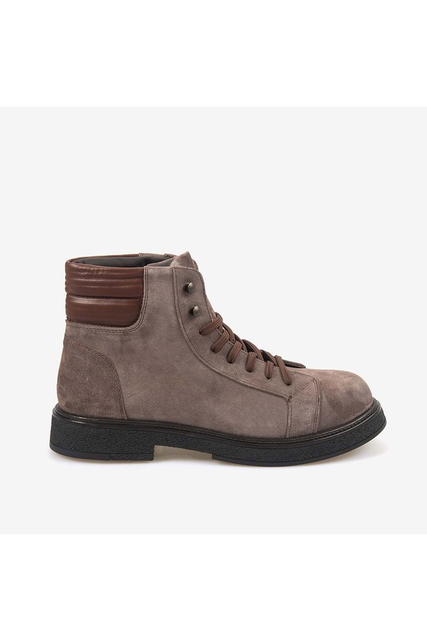 Men's Eva Sole Suede Leather Lace-Up Casual Boots 6701-S