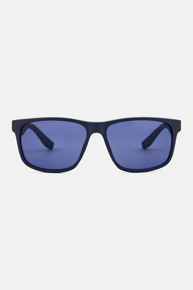 Men CK19539SN Square Sunglasses, Navy