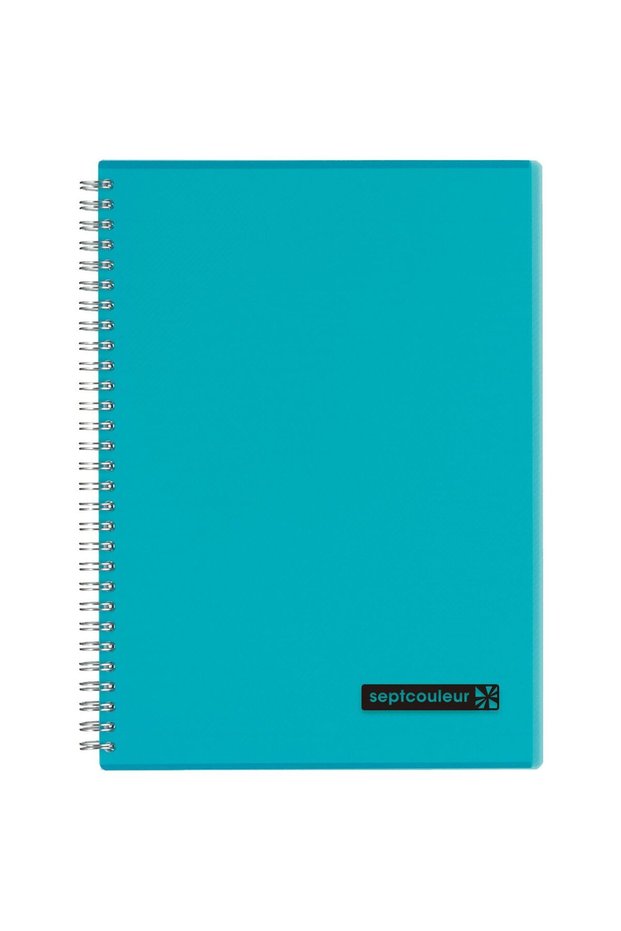 SeptColNotebk B5 80sht L.Blue