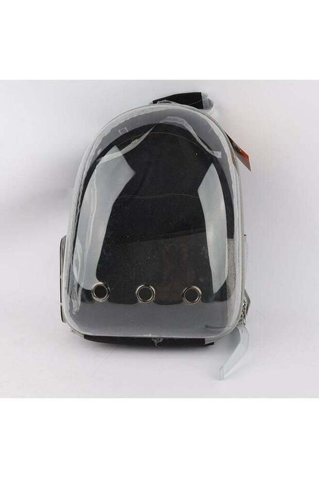 Space Capsule Pet Backpack Carrier for Cats & Small Dogs – Breathable Transparent Dome Design, Ventilated Travel Bag with Shoulder Straps for Outdoor, Hiking & Vet Trips L 32 XW 26 XH 41 Cm