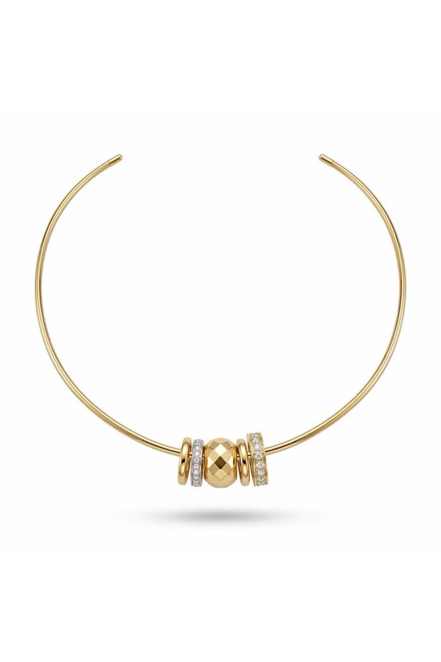 Charmlı Choker Kolye