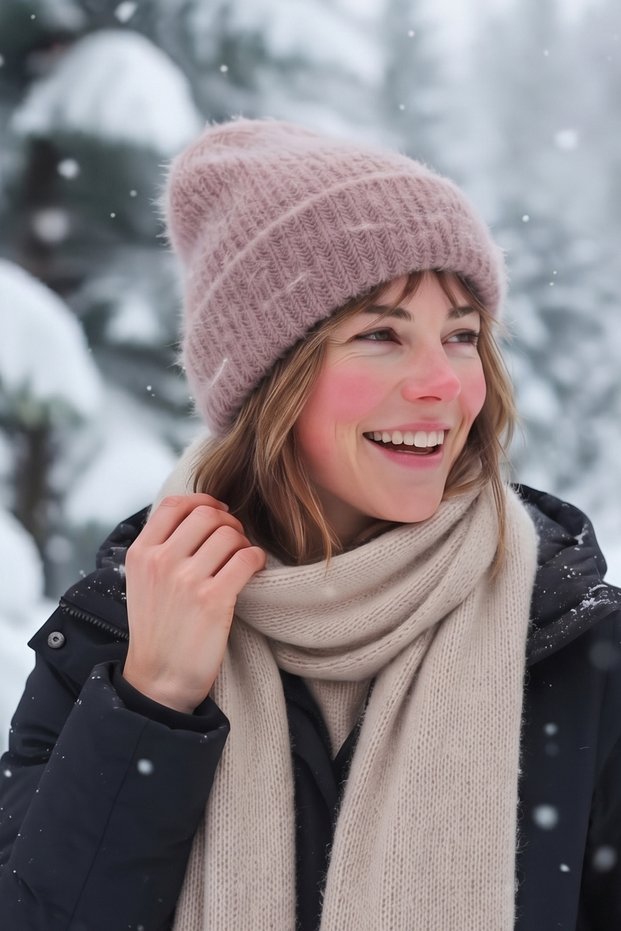 Premium Series Soft Textured Luxury Beanie
