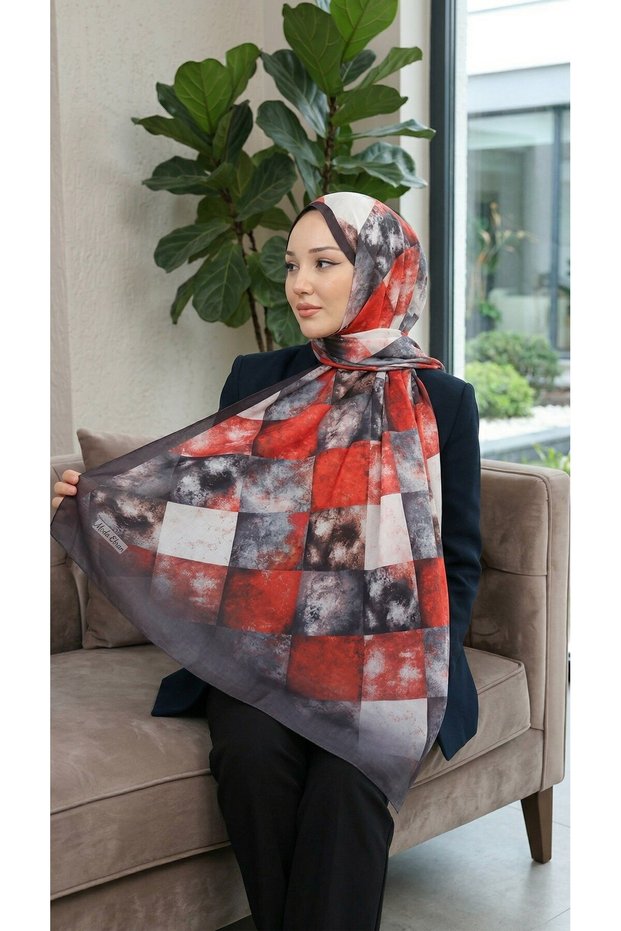 Patterned Soft Shawl - 091