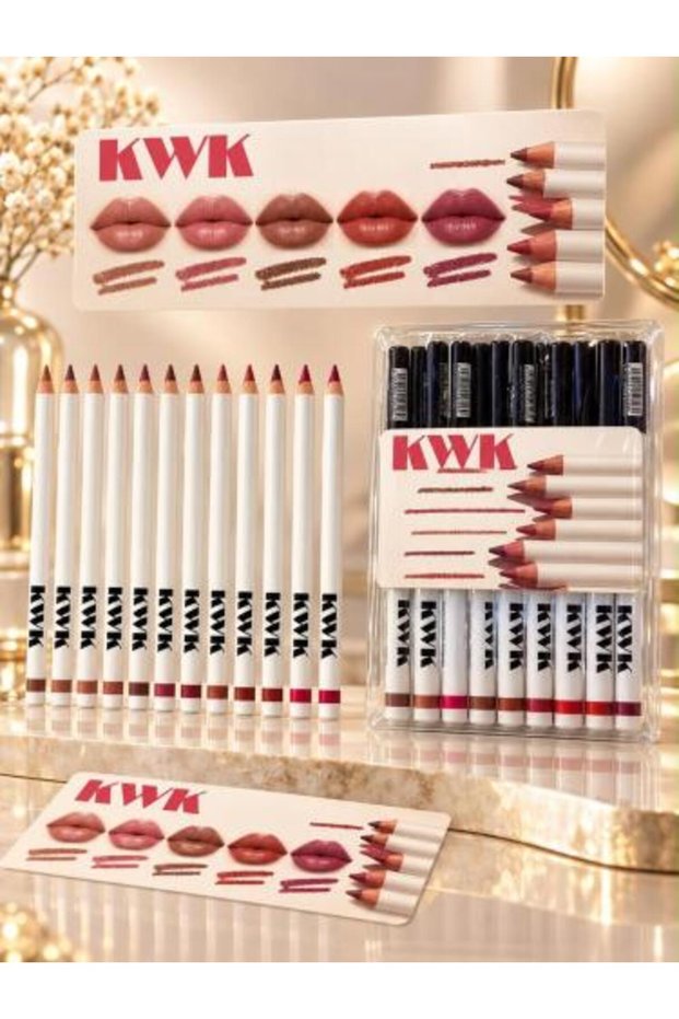 KWK Lip Liner Set مجموعة أقلام تحديد الشفاه