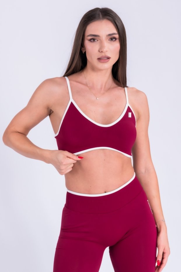 Bustiera StrongLine ™ 3.0, Ruby-Rouge