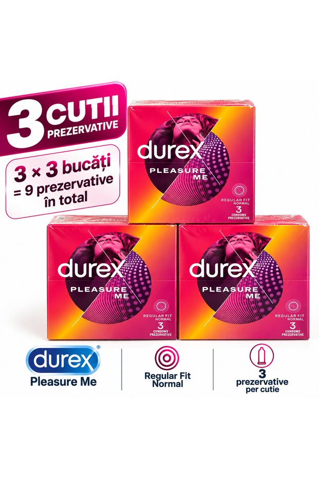3 Cutii Pleasure Me, Regular Fit Normal