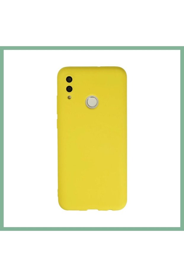 Huawei P Smart 2019 Case Nano Velvet Silicone - Yellow Bsk2026
