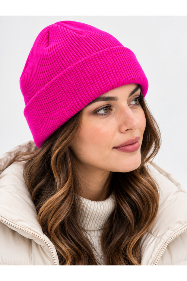 Unisex Folded Winter Beanie