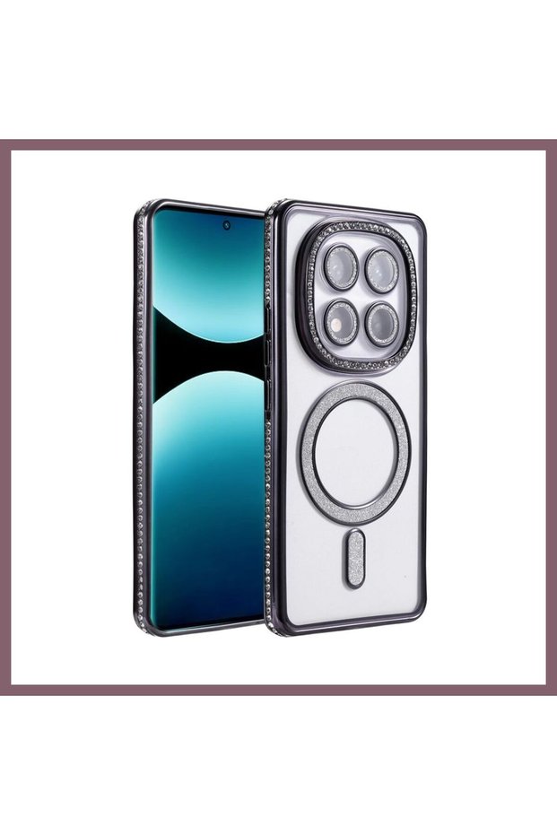 حافظة Redmi Note 15 Pro 5G متوافقة مع Joke Simli Magneticsafe - أسود BZSS