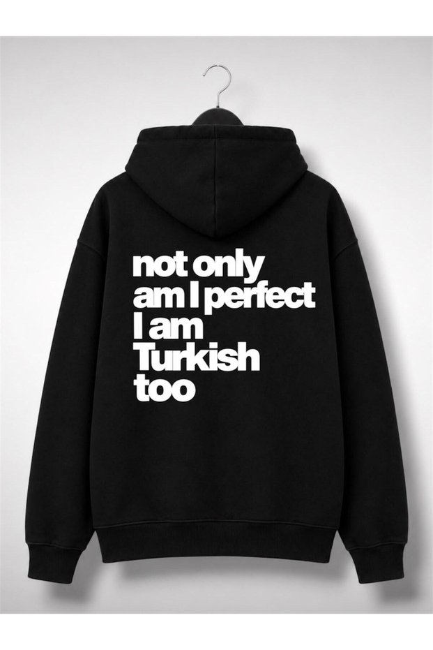 New Season Printed 3 Yarn Cotton Hooded Sweatshirt
