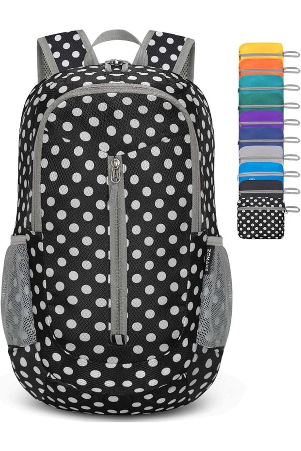 Foldable Backpack Lightweight Packable 25 L, Small Hiking Daypack