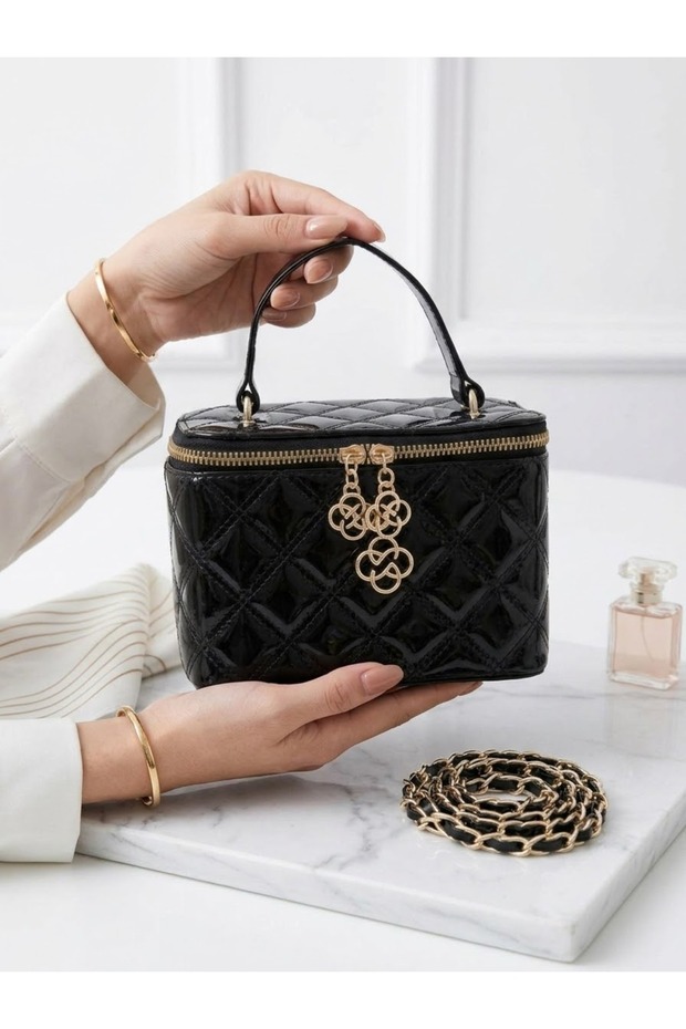 Box Style Hand and Shoulder Bag