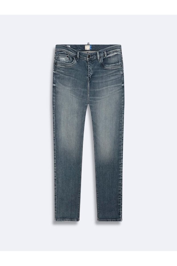 Servando X D Dar Paça Mid-Waist Mid Indigo Jean Pants