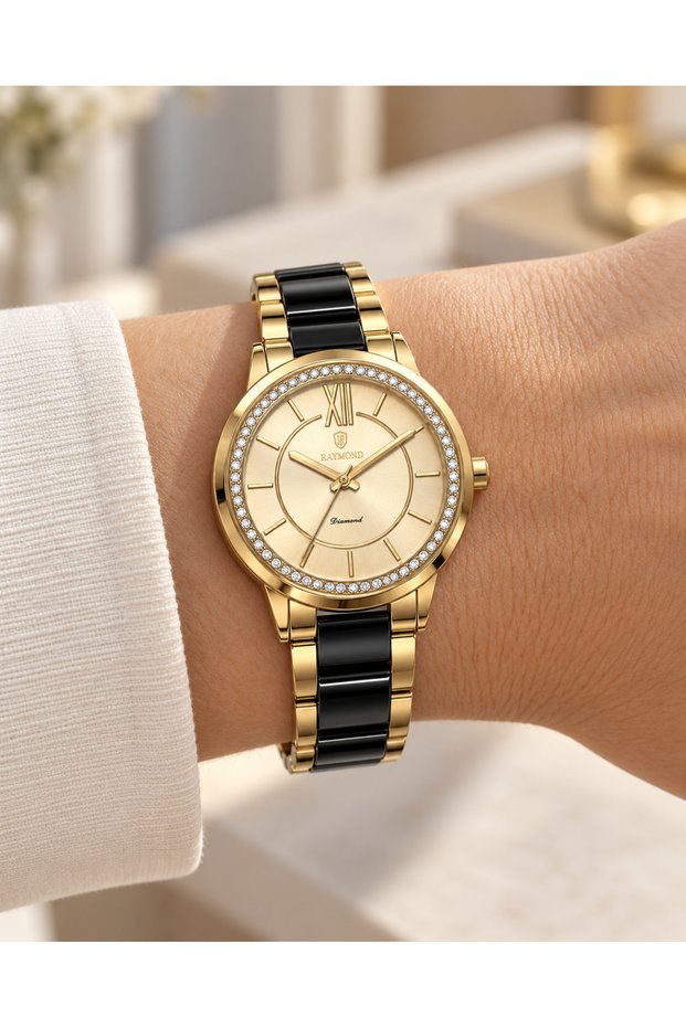 Rym-211314 Ceramic Women's Wristwatch - Stainless Steel - Quartz