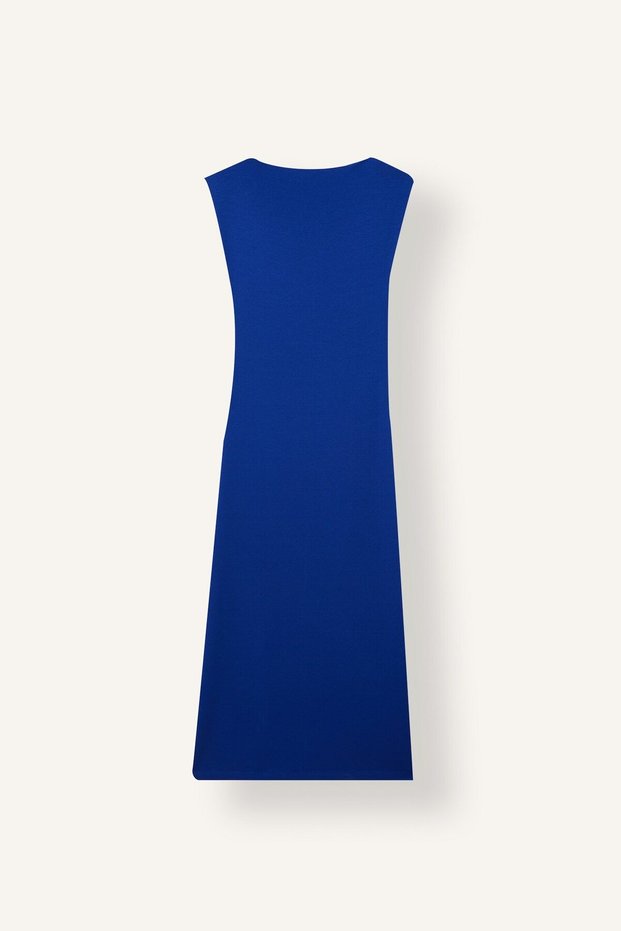 High Neck Modal Short Sleeve Midi Dress I9573Ax26Au