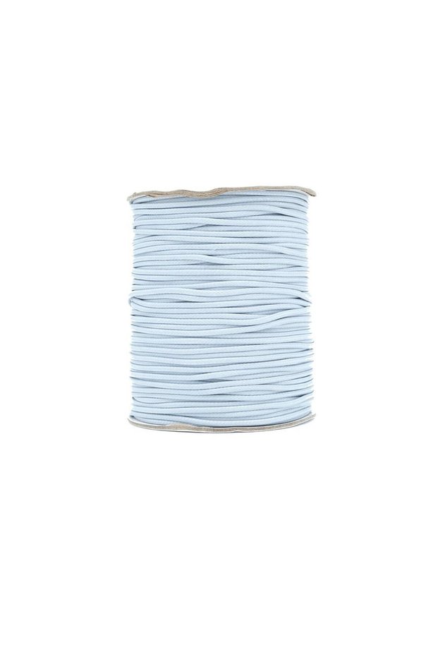 Paracord Accessory Bracelet and Hobby Korean Cord 2 mm 10 Meters Light Gray